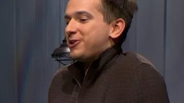 SNL S51 Andrew Dismukes Chaqueta a cuadros