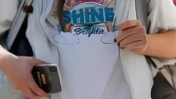 Women Shine Tee worn by (Hannah Waddingham) in Dancing with the Stars