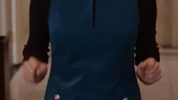 Blue Mini Dress worn by Mabel Mora (Selena Gomez) in Only Murders in the Building