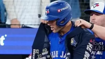 George Springer Toronto Blue Jays 2025 Home Run Jacket