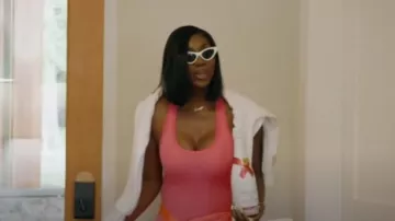 The Attico Dora Cat Eye Sunglasses worn by Wendy Osefo as seen in The Real Housewives of Potomac (S10E02)