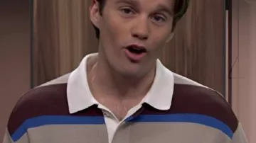 SNL S51 Tommy Brennan Rugby Polo Striped Sweater