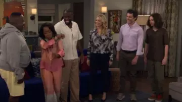 Hoka Transport Mens worn by Dave Johnson (Max Greenfield) as seen in The Neighborhood (S08E01)