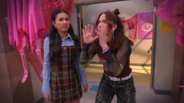 Cider Pinafore Dress worn by Posey (Lumi Pollack) as seen in Electric Bloom (S01E10)