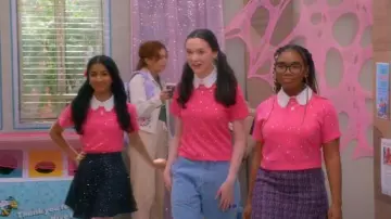 Sandro Short Sequinned Skater Skirt portée par Shelly LeBrock (Trisha Macaden) comme on le voit dans Electric Bloom (S01E10)