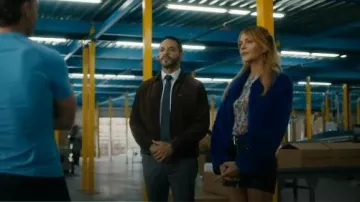 Unreal Fur Polaris Cropped Jacket worn by Morgan Gillory (Kaitlin Olson) as seen in High Potential (S02E05)