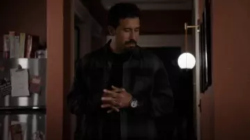 Gap Jersey Shirt worn by Joe Velasco (Octavio Pisano) as seen in Law & Order: Special Victims Unit (S27E03)