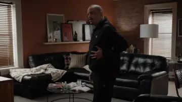 Champion C Logo Reverse Weave Hoodie worn by Odafin 'Fin' Tutuola (Ice-T) as seen in Law & Order: Special Victims Unit (S27E03)