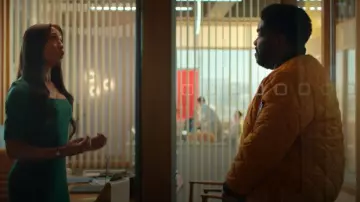 Boss Doneba Bodycon Square Neck Dress worn by Sofia (Mj Rodriguez) as seen in Loot(S03E02)