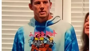 Channing Tatum Roofman 2025 Tie Dye Sweat à capuche de Jeffrey Manchester (Channing Tatum) dans Roofman
