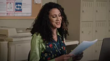 Wildfang The Empower Vest worn by Marcella Arguello as seen in Abbott Elementary (S05E02)