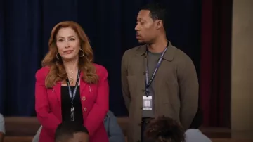 H&M Fine Knit Cardigan worn by Gregory Eddie (Tyler James Williams) as seen in Abbott Elementary (S05E02)