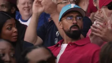 New Era Philadelphia Phillies 2025 City Connect Batting Practice M Crown 9FORTY Adjustable Hat worn by O'Shon (Matthew Law) as seen in Abbott Elementary (S05E03)