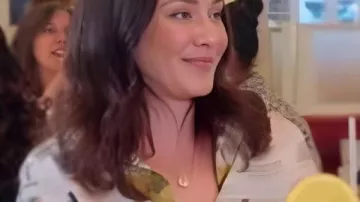 Camille Newspaper Shirt (Alison Victoria) as seen in Sin City Rehab (S01)