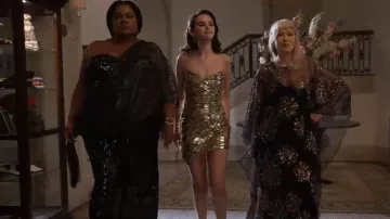 Rene Ruiz Collection Strapless Sweetheart Sequin Gown worn by Donna Williams (Da'Vine Joy Randolph) as seen in Only Murders in the Building (S05E08)