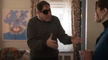 Patagonia Recycled Wool-Blend Sweater worn by Vince Fish (Richard Kind) as seen in Only Murders in the Building (S05E08)