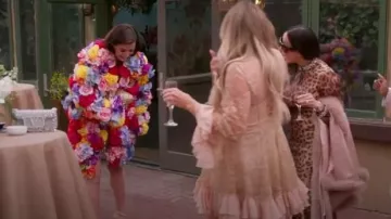 Moschino Spring Summer 18 Coat worn by Bronwyn Newport as seen in The Real Housewives of Salt Lake City (S06E05)