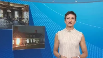 Vince Ribbed Sleeveless Tunic Top worn by Stephanie Gosk as seen in Today on October 15, 2025