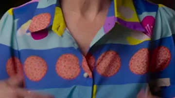 Vestido de estampado abstracto de TV We Love Carrie Preston