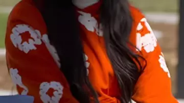 Love Is Blind S9 Kalybriah Haskin Wreath Orange Hoodie