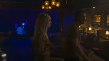 Free People Sun Moon And Stars Top worn by Cleo Montague (Bella Heathcote) as seen in Tulsa King (S03E04)