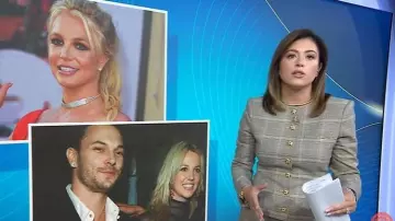 Generation Love Sirus Plaid Jacket worn by Chloe Melas as seen in Today on October 16, 2025