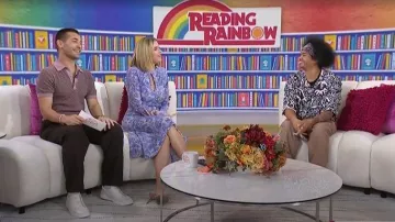 Zapatillas de cuero Zegna Triple Stitch usadas por Matt Rogers como se ve en Today with Jenna & Friends el 16 de octubre de 2025