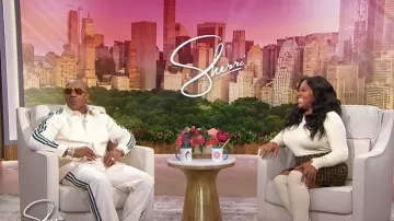 Adidas x Kith Kith for adidas Football Monogram Pant worn by Ja Rule in Sherri on October 16, 2025