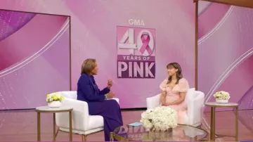 Free People Hailey Dress worn by Katie Thurston as seen in Good Morning America on  October 16, 2025