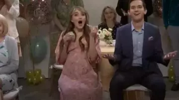 Billabong Paradise Sky Midi Dress usado por Chloe Fineman como se ve en Saturday Night Live (S50E07)