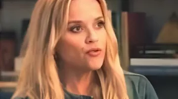 The Morning Show S04 Reese Witherspoon Denim Jacket worn by Bradley Jackson (Reese Witherspoon) in The Morning Show (S04E05)