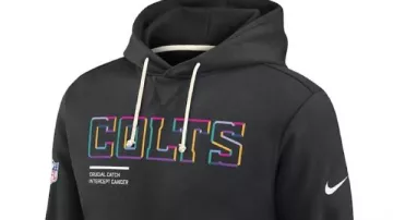 Indianapolis Colts 2025 Black Crucial Catch Hoodie in How to Choose the Right Size NFL Jersey (Nike Edition)