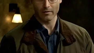 Chaqueta marrón Superman Tyler Hoechlin