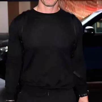 Practice Black Sweatshirt worn by (Rory McIlroy) in 2025 Team Europe