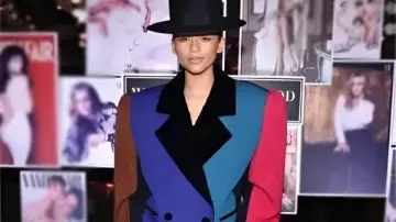 Marc Jacobs x Zendaya Vanity Fair Color Block Suit