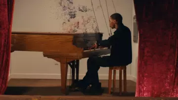 Chrome Hearts Black & Leopard Cross Patch Carpenter Pants porté par A Boogie wit da Hoodie in A Boogie Wit da Hoodie - Did Me Wrong (Réalisé par Kai Cenat) [Clip officiel]