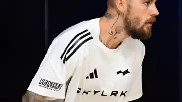 Camiseta blanca de Justin Bieber The League