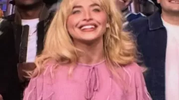 Sabrina Carpenter Saturday Night Live S51 Blouse of Sabrina Carpenter in Saturday Night Live