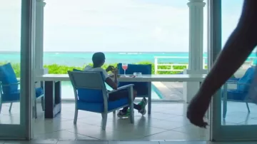 Dior Cream, Olive Green & Neon Green B22 Sneakers usadas por A Boogie wit da Hoodie in A Boogie Wit da Hoodie - Playa (feat. Ella Bands) [Official Music Video]