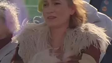 Brassic Season 7 Joanna Higson Patchwork Coat