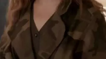 Manteau à imprimé camouflage porté par (Kara Leona) dans 90 Day Fiance Happily Ever After 2025