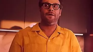 Camisa de girasol de Seth Rogen Good Fortune 2025