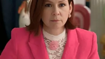 Elsbeth Cropped Blazer worn by Elsbeth Tascioni (Carrie Preston) as seen in Elsbeth (S03E02)
