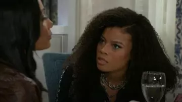 Zara Cowboy Up Necklace worn by Eva Thomas (Ambyr Michelle) as seen in Beyond the Gates (S01E154)