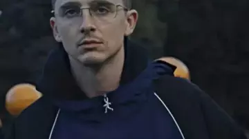 Marty Supreme Hoodie worn by (Timothée Chalamet) as seen in Marty Supreme