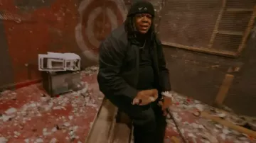 Dickies Black Double Knee Pants worn by Big Homiie G in Big Homiie G - WELCOME TO THE YAMI