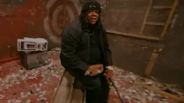 Dickies Black Lined Eisenhower Jacket worn by Big Homiie G in Big Homiie G - WELCOME TO THE YAMI