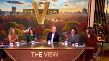 Vestido acanalado A.L.C. Jett usado por Alyssa Farah Griffin como se ve en The View el 17 de octubre de 2025