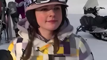 Madison MacIsaac My Secret Santa Puffer Hooded Jacket (Madison MacIsaac) as seen in My Secret Santa