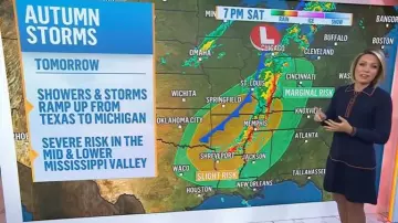 Shoshanna Viola Knit Dress worn by Dylan Dreyer as seen in Today on October 17, 2025